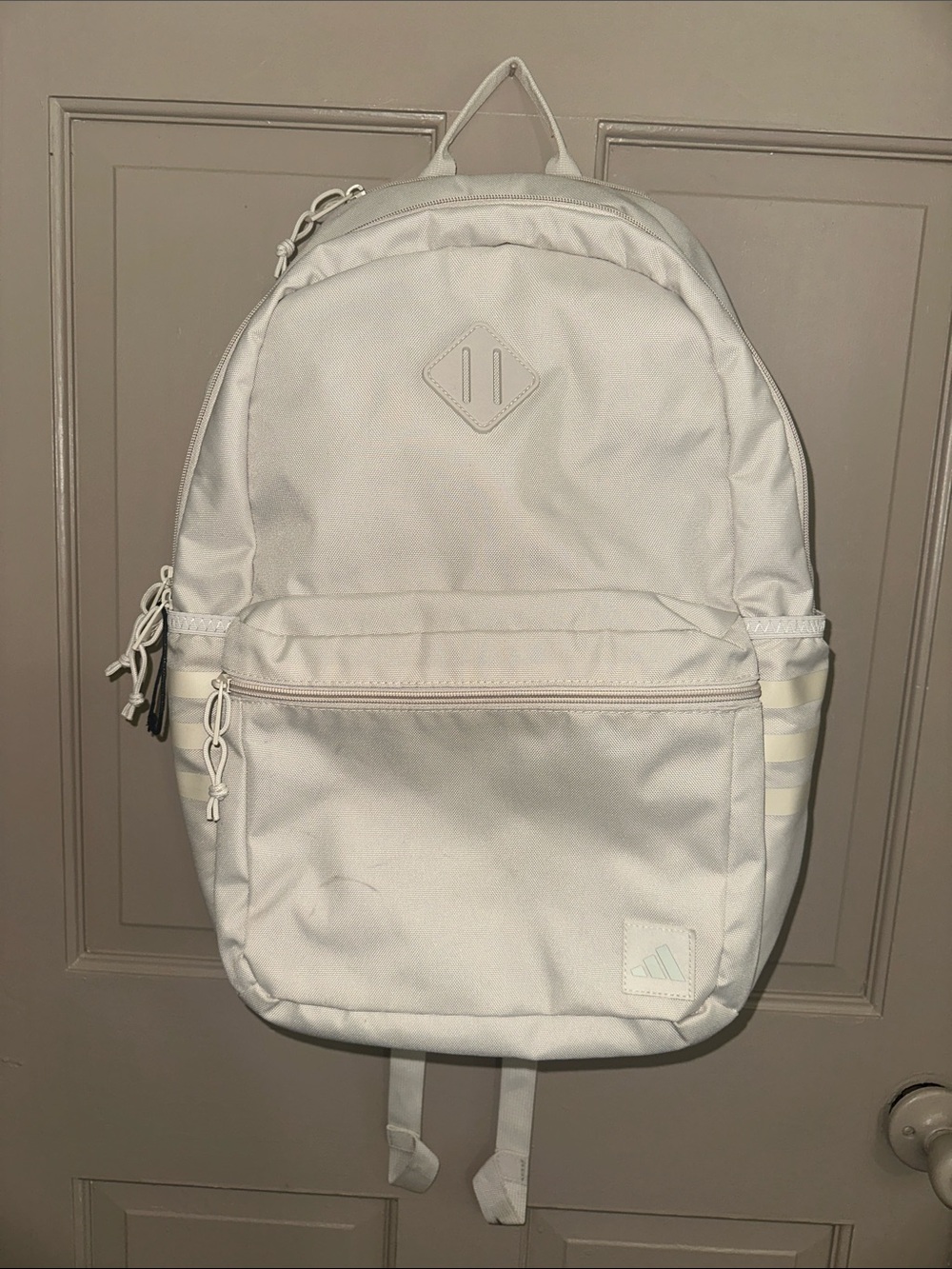 Adidas Classic 3S 5 Backpack Cream Beige Neutral